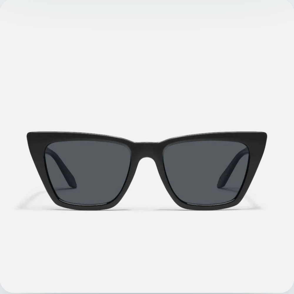 Quay Australia  Call the shot Black Cat-Eye Sunglasses